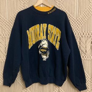 Vintage MSU Murray State Racers Crew Neck Sweatshirt